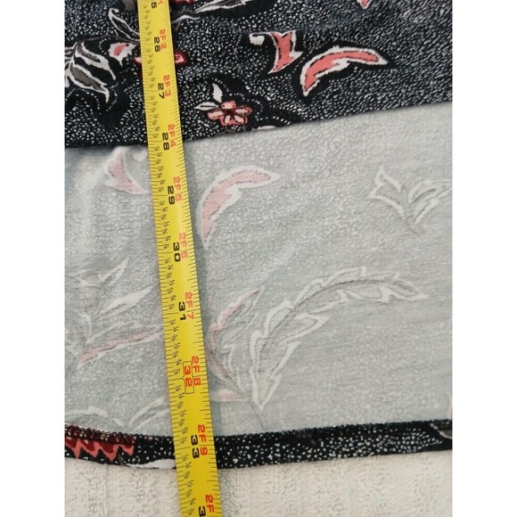 Torrid Women's Floral Short Sleeve Button Up Babydoll Tunic Top Plus Size 2 2X - Picture 8 of 13